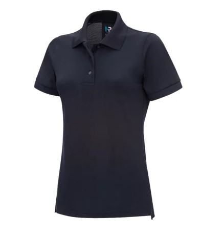 HB-Damen-Schweierschutz-Poloshirt, Flammgard KLASSIK, schwarzblau
